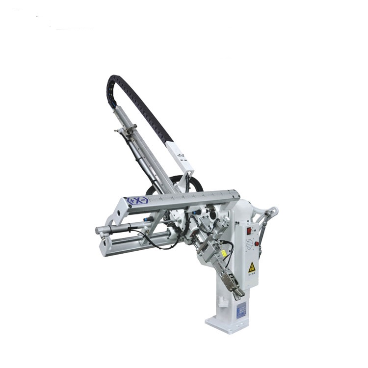 Swing arm take out robot